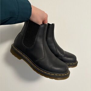Dr. Martens Black Slip-On Boots